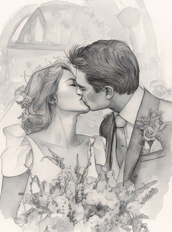 inspiration-ink-wash-wedding